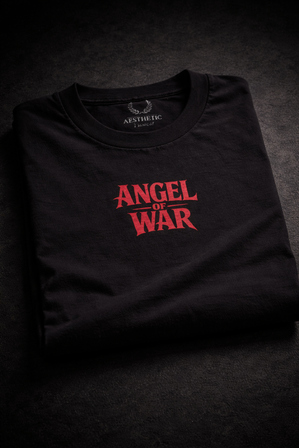 ANGEL OF WAR — CAMISETA OVERSIZED
