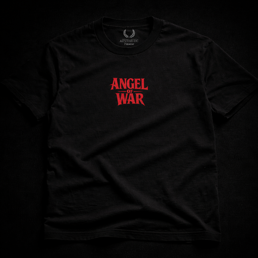 ANGEL OF WAR — CAMISETA OVERSIZED